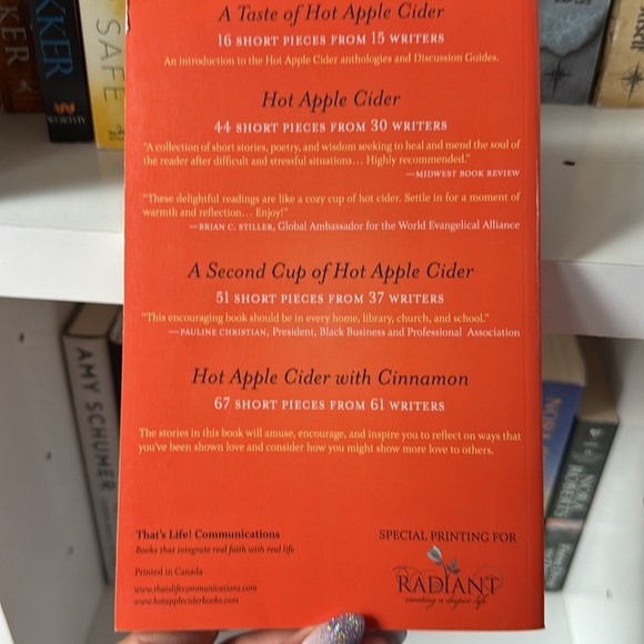 A Taste of Hot Apple Cider Book odds to encourage and inspire - Picture 2 of 2